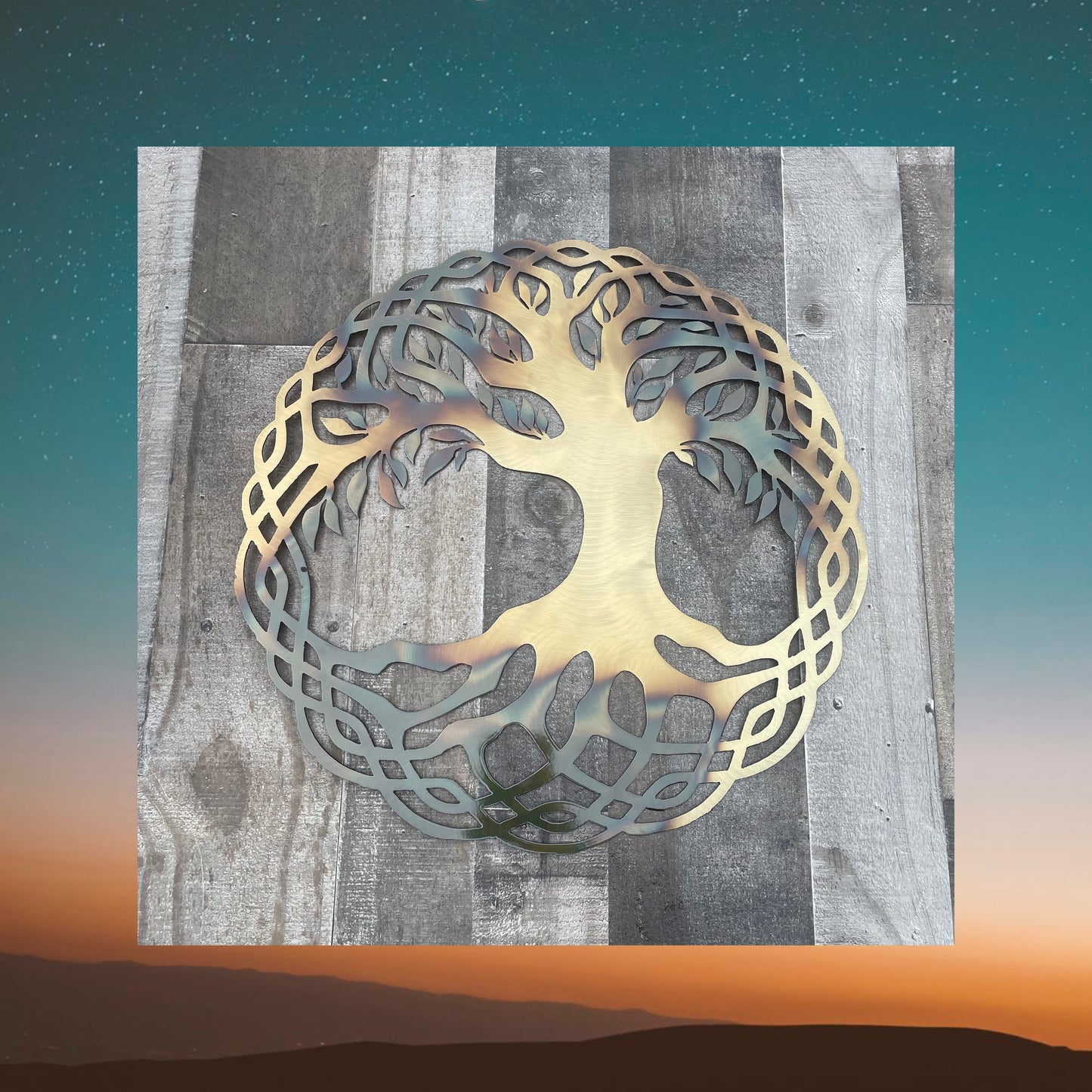 Twisted Root Tree of Life, Wall Art, Metal Wall Art, Metal Decor