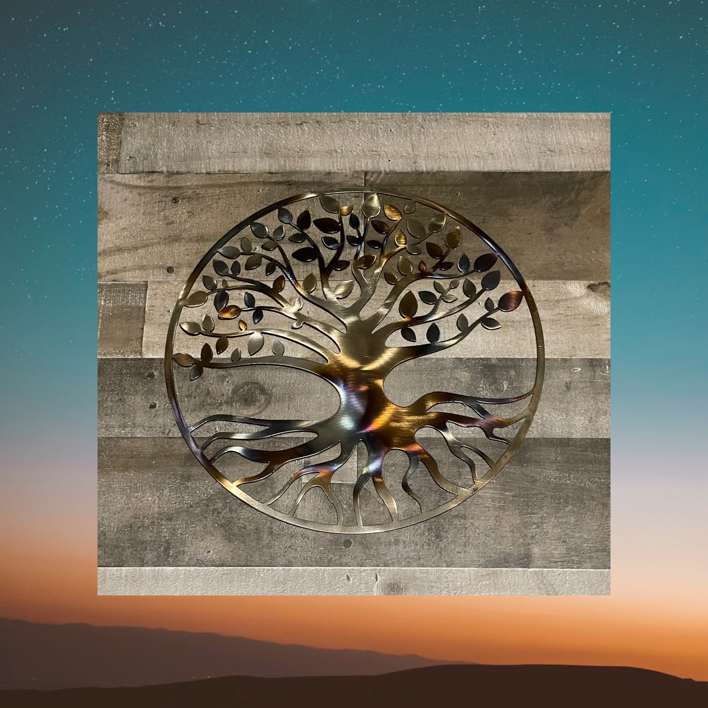 Tree of Life 2, Metal Tree, Metal Wall Art, Metal Decor