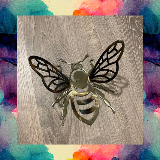 Metal Art Bee, Metal Decor Bee, Bug