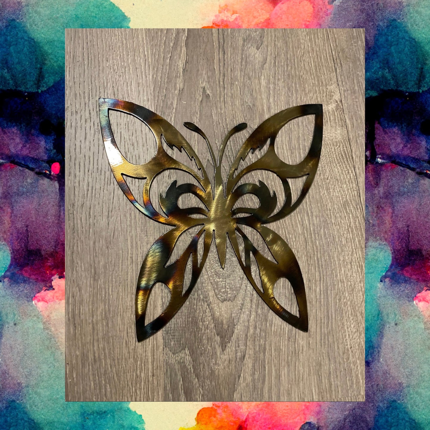 Metal Art Butterfly, Metal Wall Decor, Insect