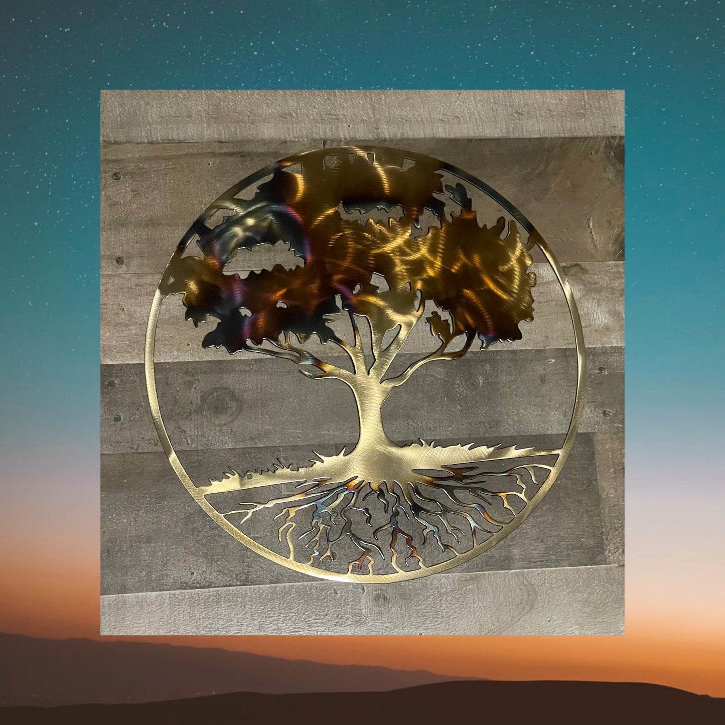 Tree of Life 1, Metal Tree, Metal Wall Art, Metal Decor